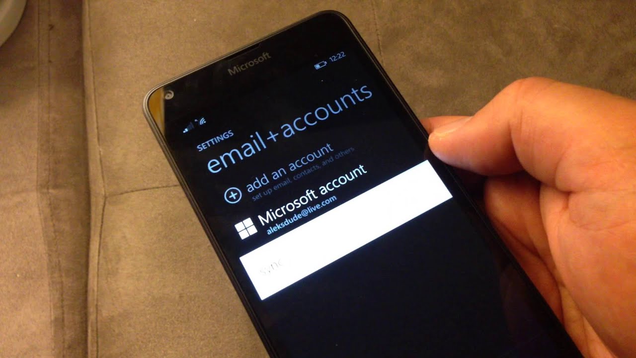 Windows Mobile Wonders: Removing Email Accounts